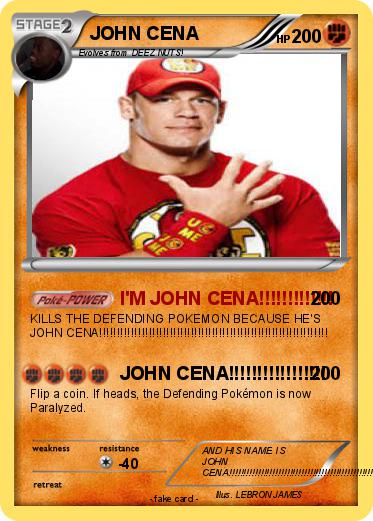 Pokemon JOHN CENA