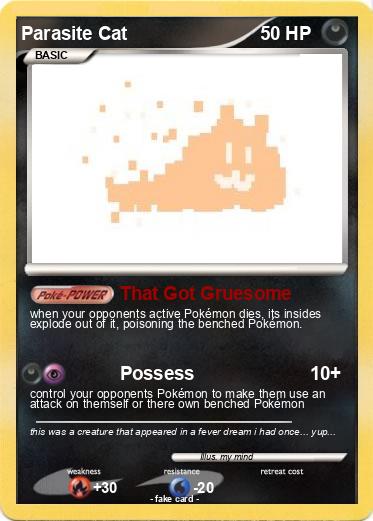 Pokemon Parasite Cat
