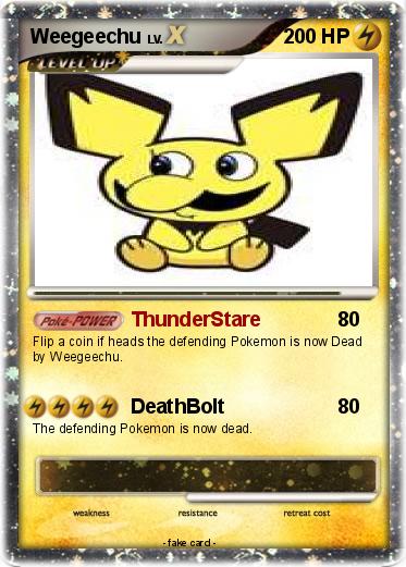 Pokemon Weegeechu