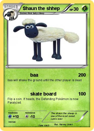 Pokemon Shaun the shhep