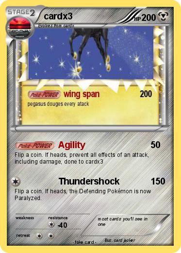 Pokemon cardx3