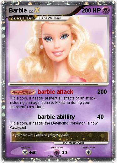 Pokemon Barbie