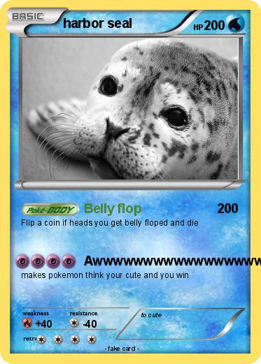 Pokemon harbor seal