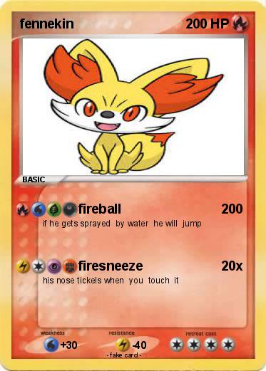 Pokemon fennekin