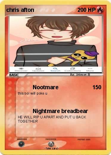 Pokemon chris afton