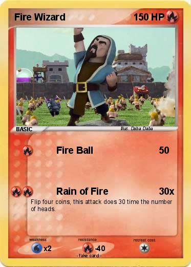 Pokemon Fire Wizard