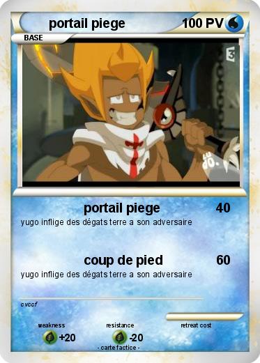 Pokemon portail piege