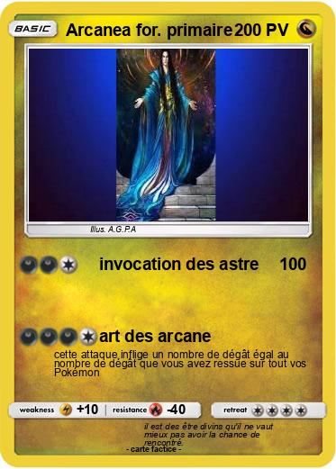 Pokemon Arcanea for. primaire