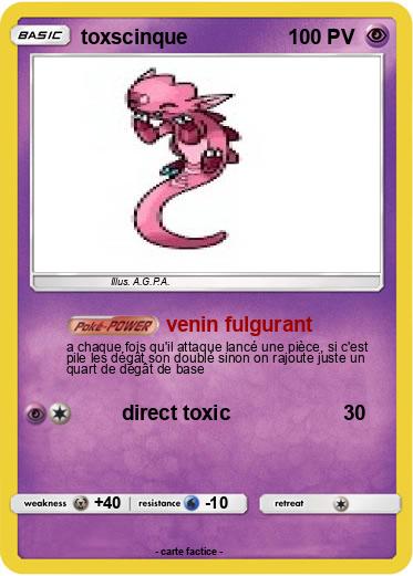 Pokemon toxscinque