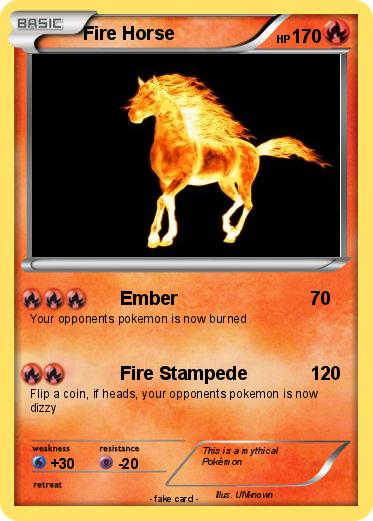 Pokemon Fire Horse