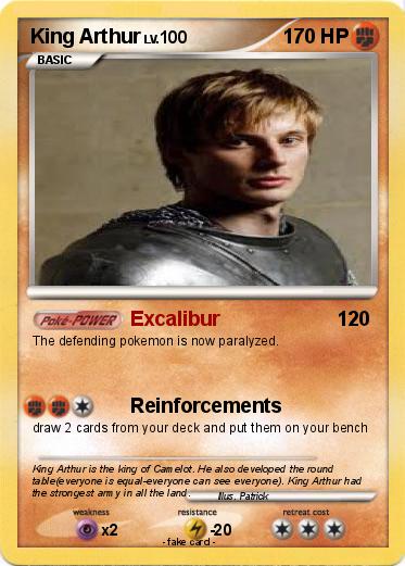 Pokemon King Arthur