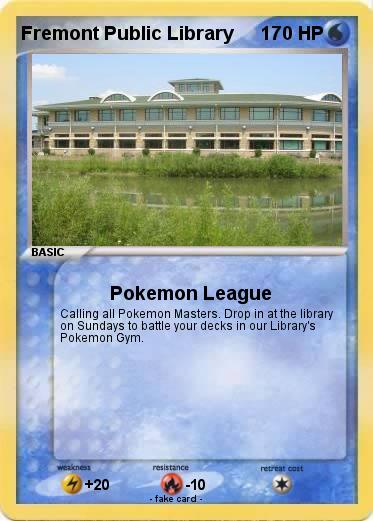 Pokemon Fremont Public Library