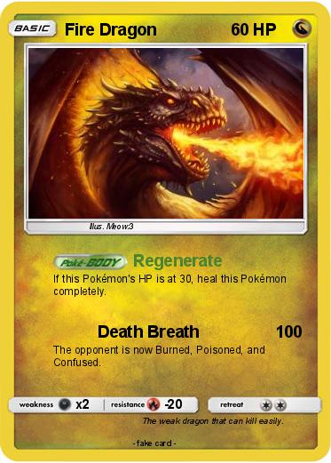 Pokemon Fire Dragon