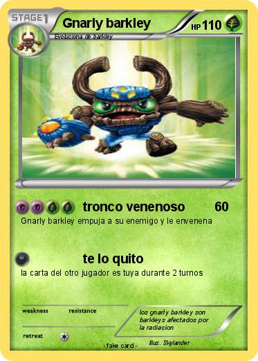 Pokemon Gnarly barkley