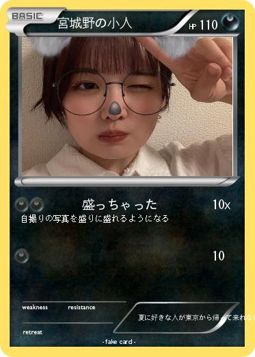 Pokemon 宮城野の小人