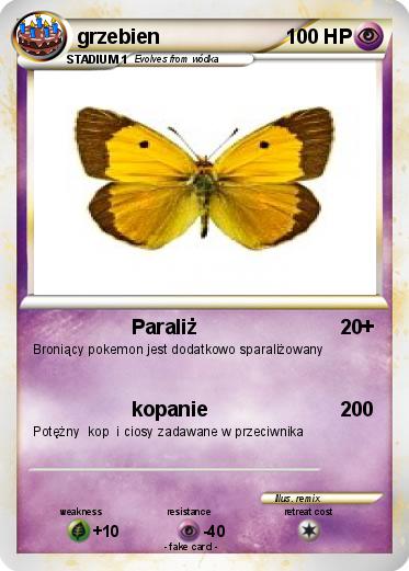 Pokemon grzebien