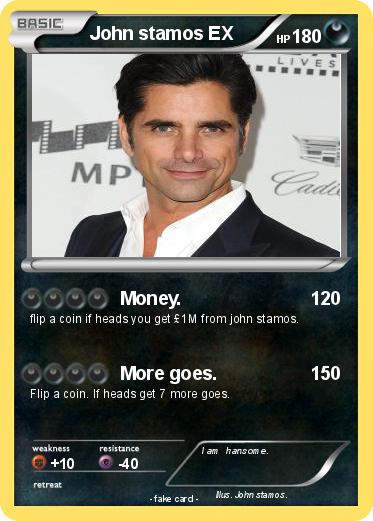 Pokemon John stamos EX
