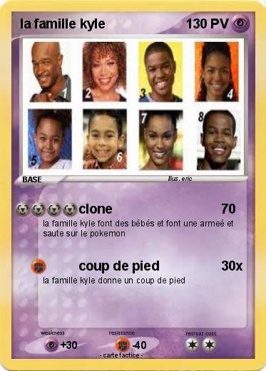 Pokemon la famille kyle