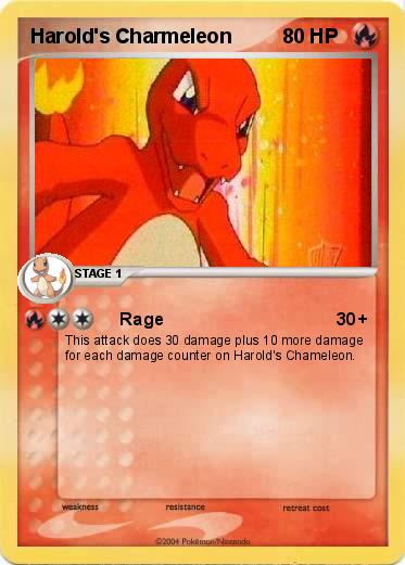 Pokemon Harold's Charmeleon