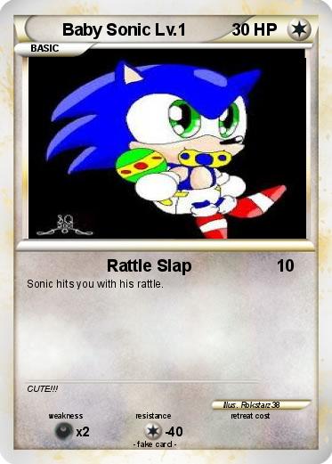 Pokemon Baby Sonic Lv.1