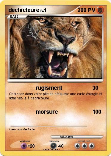 Pokemon dechicteure