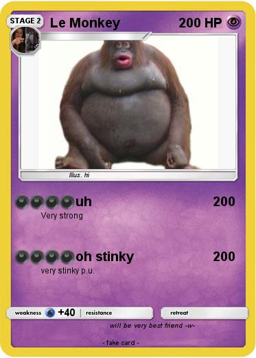 Pokemon Le Monkey