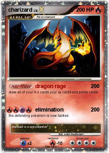 Pokemon charizard