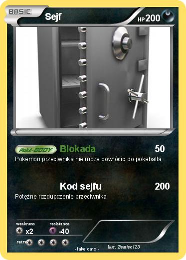 Pokemon Sejf