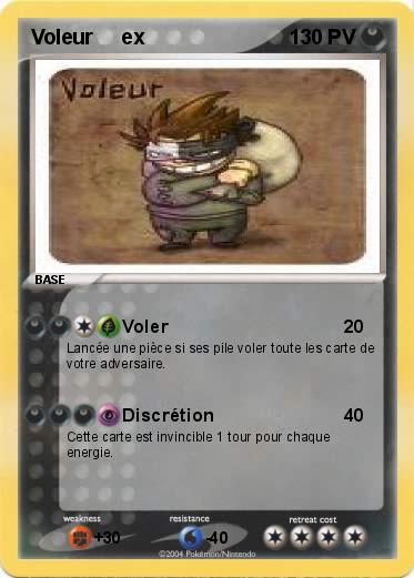 Pokemon Voleur     ex