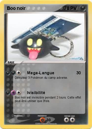Pokemon Boo noir