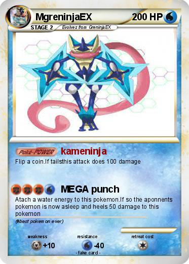 Pokemon MgreninjaEX