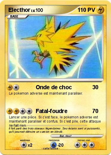 Pokemon Electhor