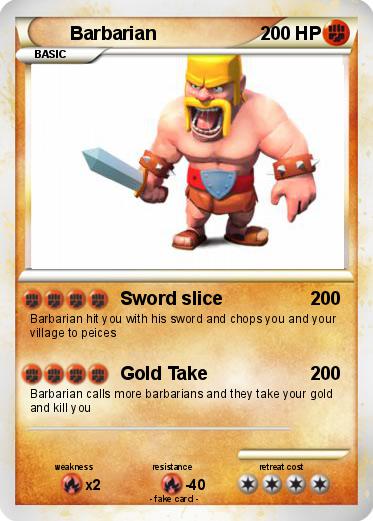 Pokemon Barbarian