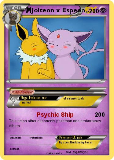 Pokemon Jolteon x Espeon