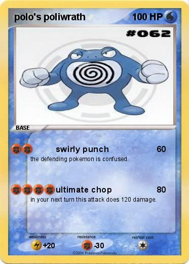 Pokemon polo's poliwrath