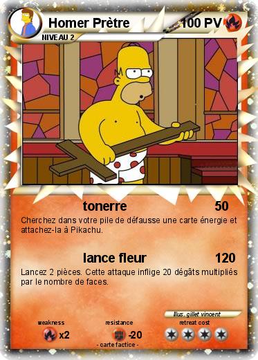 Pokemon Homer Prètre