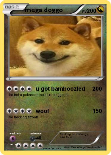 Pokemon mega doggo