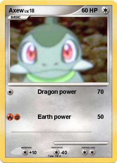 Pokemon Axew