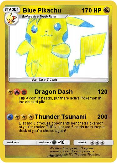 Pokemon Blue Pikachu