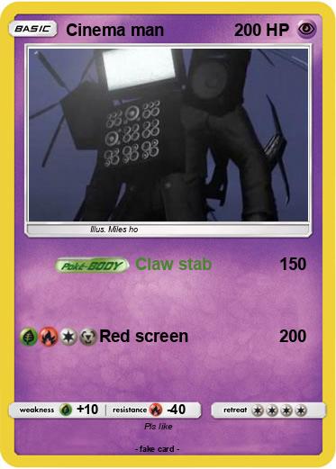 Pokemon Cinema man