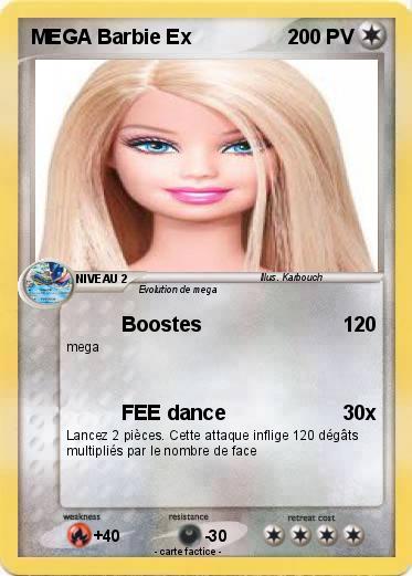 Pokemon MEGA Barbie Ex