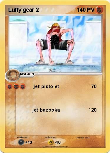 Pokemon Luffy gear 2