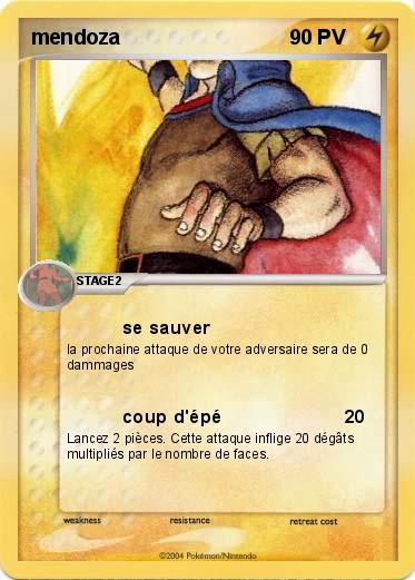 Pokemon mendoza