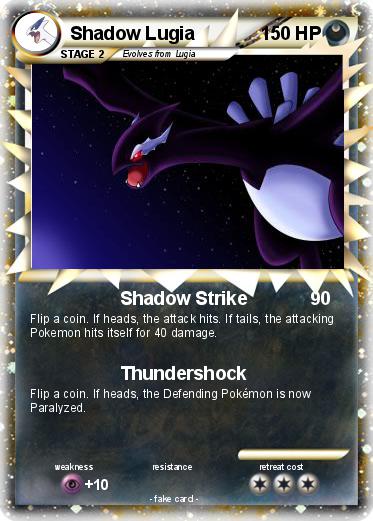 Pokemon Shadow Lugia