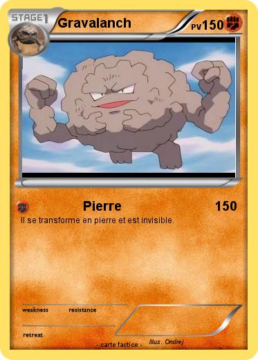 Pokemon Gravalanch