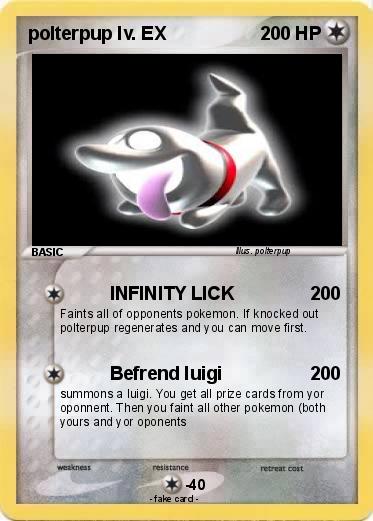 Pokemon polterpup lv. EX