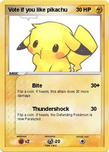 Pokemon Vote if you like pikachu