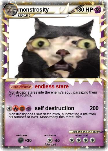 Pokemon monstrosity