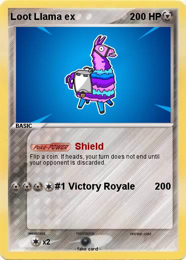 Pokemon Loot Llama ex