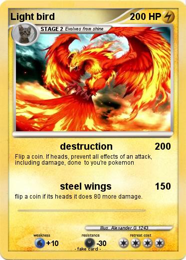 Pokemon Light bird